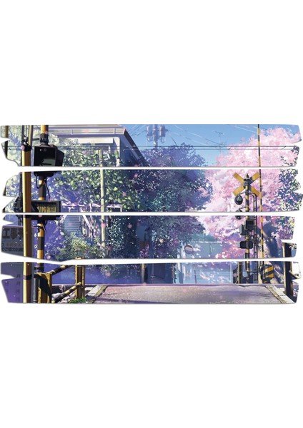 Anime Tren Yolu Mdf Tablo 0050 (Model E)