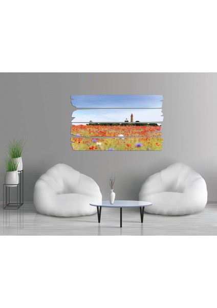 Gelincik Çiçeği Fener Mdf Tablo 0812 (Model E) fiyatları