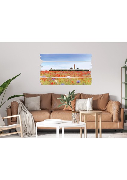 Gelincik Çiçeği Fener Mdf Tablo 0812 (Model E) modelleri