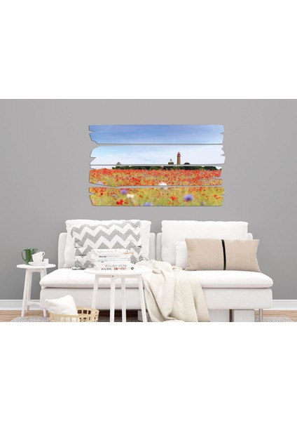 Gelincik Çiçeği Fener Mdf Tablo 0812 (Model E) fırsatları