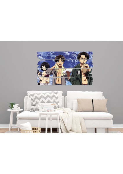 Attack On Titan Anime Mdf Tablo 0484 (Model E)