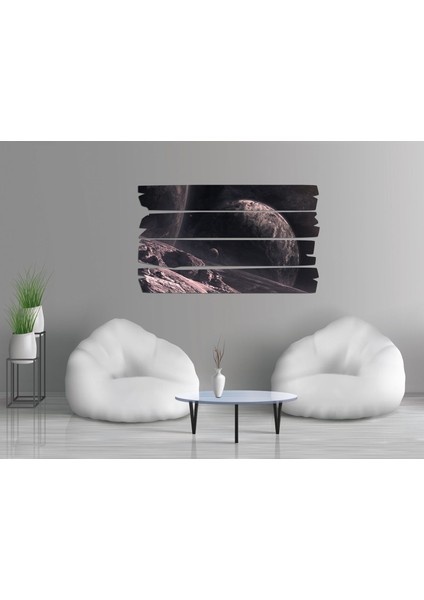 Uzay Gezegenler Mdf Tablo 0976 (Model E) fiyatları