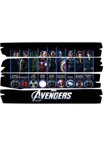 Avengers Mdf Tablo 0538 (Model E)