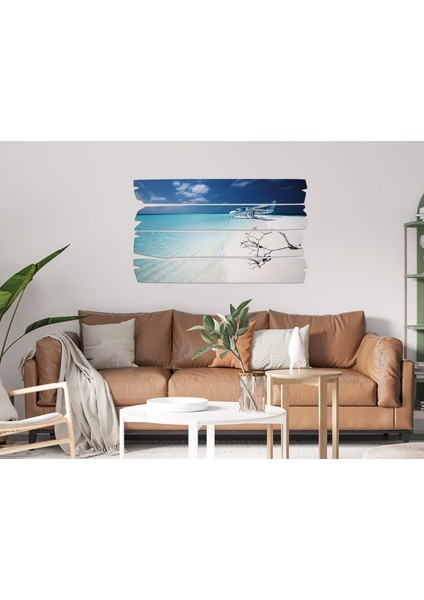Uçak Gökyüzü Mdf Tablo 1323 (Model E)