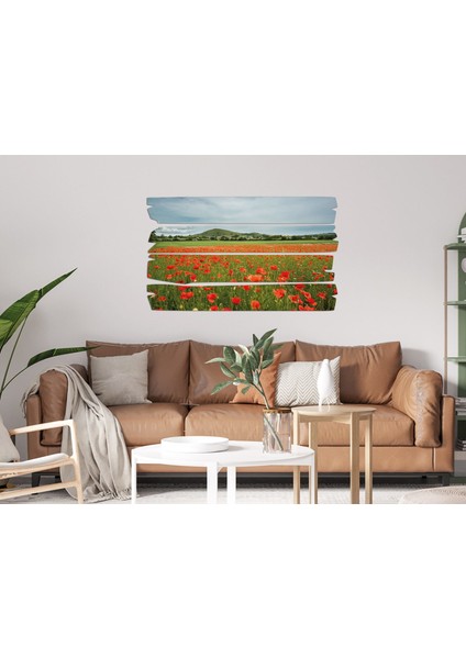 Gelincik Çiçeği Mdf Tablo 0806 (Model E) modelleri