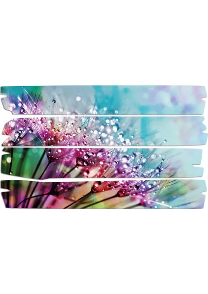 Su Damlası Renkli Mdf Tablo 0725 (Model E)