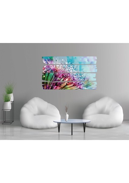 Su Damlası Renkli Mdf Tablo 0725 (Model E) fiyatları