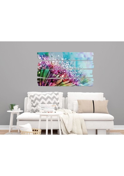 Su Damlası Renkli Mdf Tablo 0725 (Model E) fırsatları