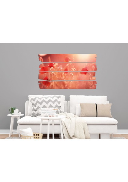 Gelincik Çiçeği Mdf Tablo 0817 (Model E) fırsatları