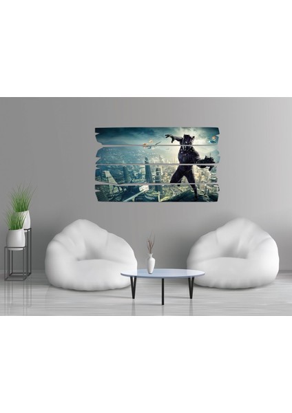 Kara Panter Mdf Tablo 0555 (Model E) fiyatları