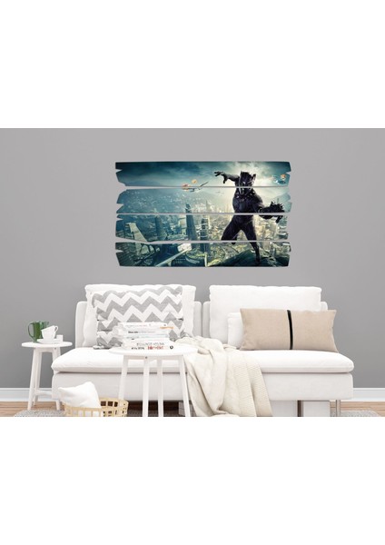 Kara Panter Mdf Tablo 0555 (Model E) fırsatları