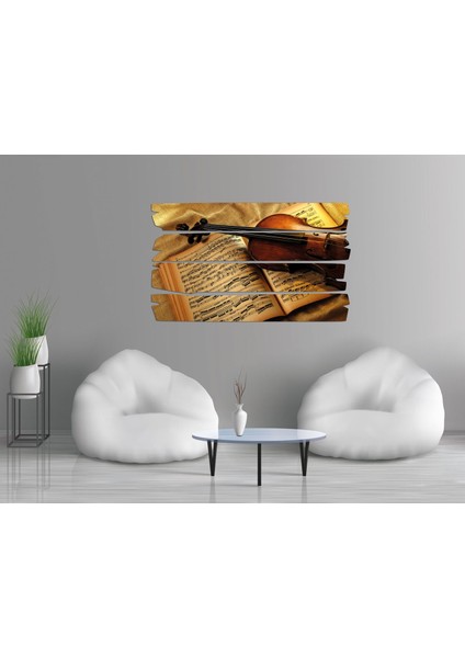 Müzik Aleti Keman Mdf Tablo 1382 (Model E)