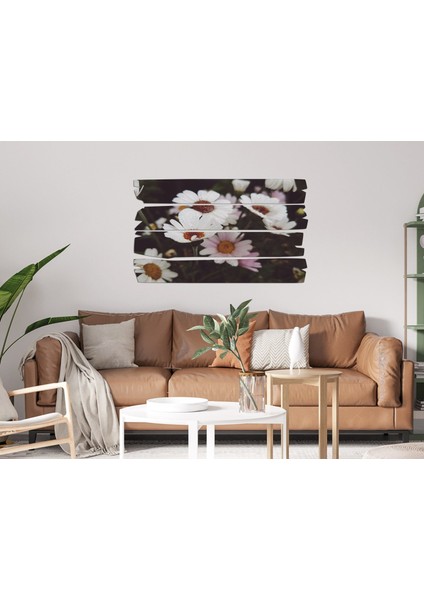 Beyaz Papatya Mdf Tablo 0828 (Model E)