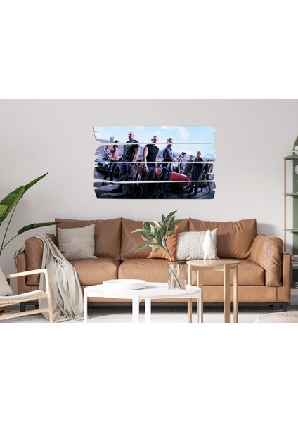 Hızlı ve Öfkeli Mdf Tablo 1302 (Model E)