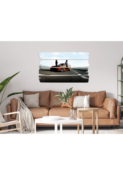 Hızlı ve Öfkeli Mdf Tablo 1299 (Model E)