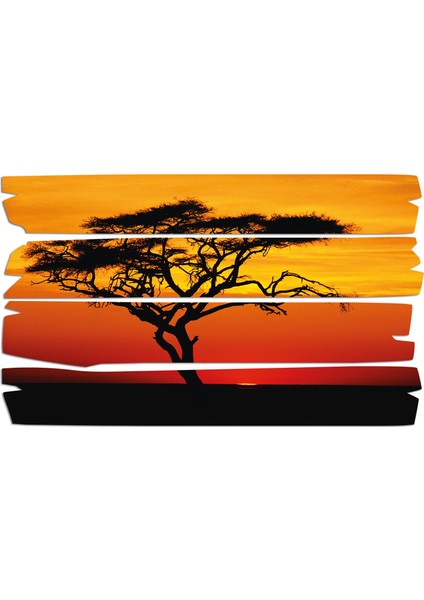 Gün Batımı Sunset Mdf Tablo 1414 (Model E)