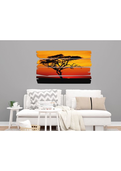 Gün Batımı Sunset Mdf Tablo 1414 (Model E) fırsatları