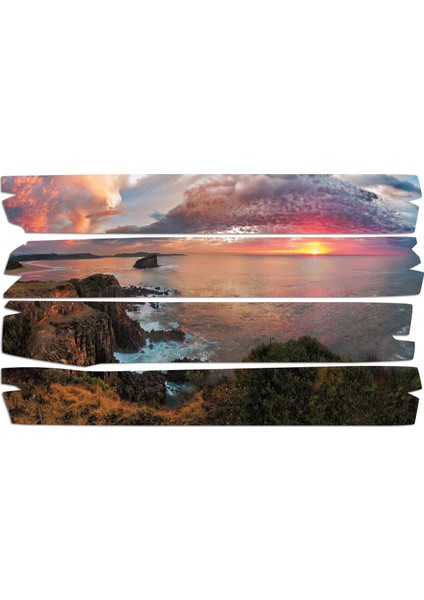 Gün Batımı Sunset Mdf Tablo 1420 (Model E)
