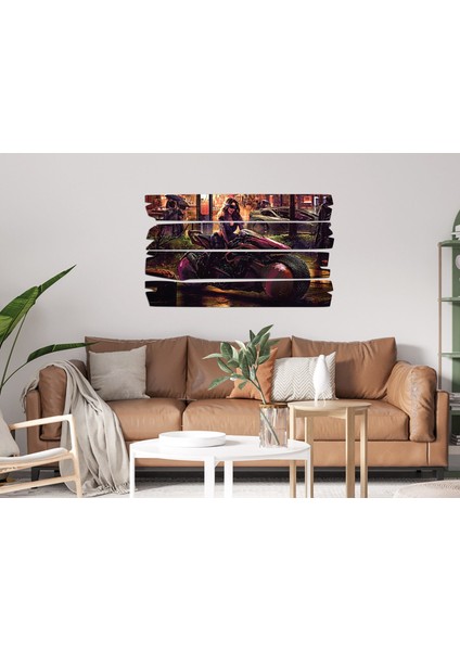 Motor Kız Mdf Tablo 1266 (Model E)