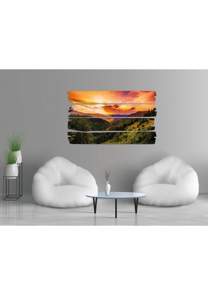 Gün Batımı Sunset Mdf Tablo 1433 (Model E) fiyatları