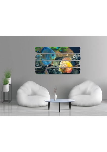 Deniz Altı Balıklar Mdf Tablo 1815 (Model E) fiyatları