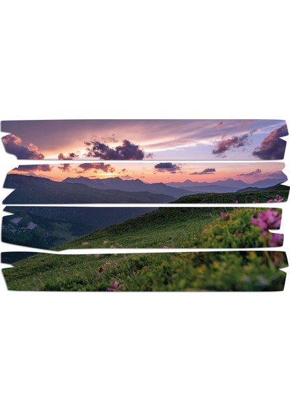 Gün Batımı Sunset Mdf Tablo 1434 (Model E)