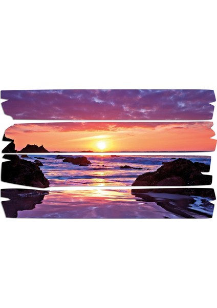 Gün Batımı Sunset Mdf Tablo 1449 (Model E)