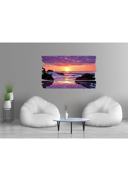 Gün Batımı Sunset Mdf Tablo 1449 (Model E) fiyatları