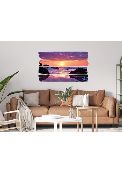 Gün Batımı Sunset Mdf Tablo 1449 (Model E) modelleri