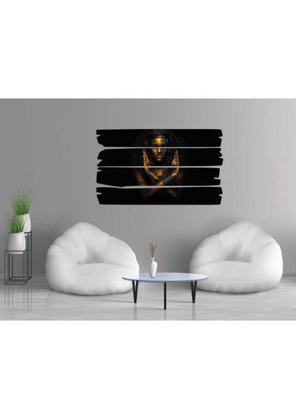 Kadın Sanatsal Boyama Mdf Tablo 1147 (Model E)