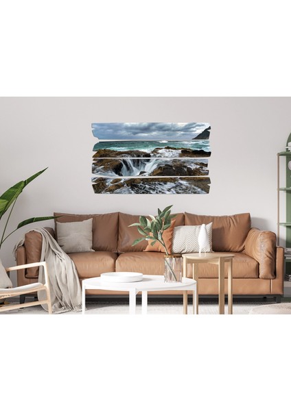 Sahil Kıyı Deniz Mdf Tablo 2142 (Model E)