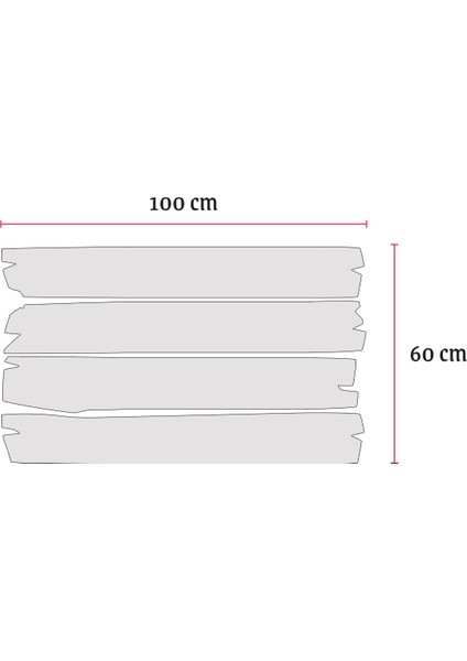 Orman Manzarası Boyama Mdf Tablo 3151 (Model E)