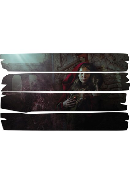 Kırmızı Başlıklı Kız Mdf Tablo 2958 (Model E)