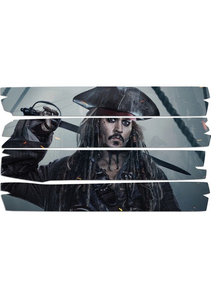 Jack Sparrow Karayip Korsanları Mdf Tablo 3419 (Model E)