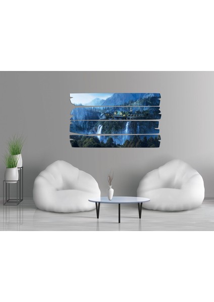 Yüzüklerin Efendisi Ayrık Vadi Mdf Tablo 3054 (Model E) fiyatları