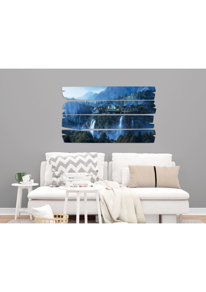 Yüzüklerin Efendisi Ayrık Vadi Mdf Tablo 3054 (Model E) fırsatları