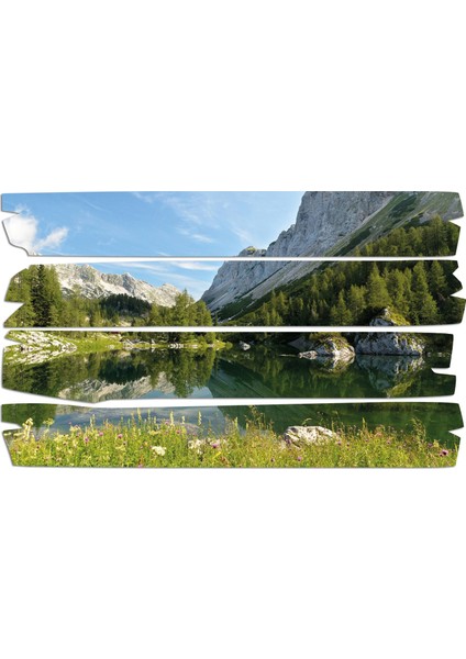 Göl Manzarası Mdf Tablo 3248 (Model E)