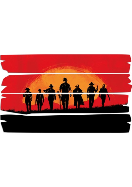 Red Dead Redemption Mdf Tablo 3251 (Model E)