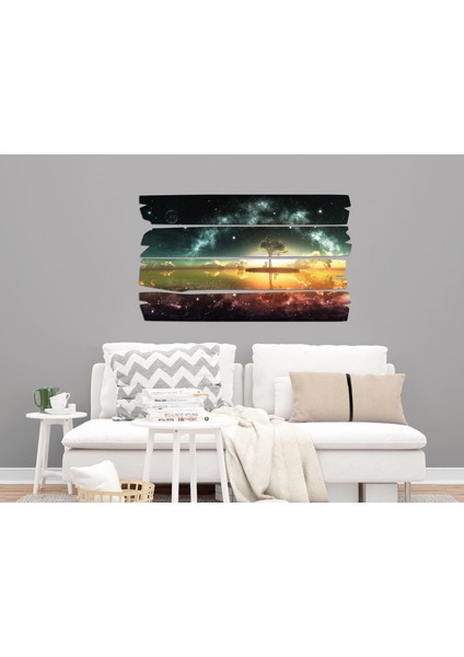 Ağaç Fantastik Digital Art Mdf Tablo 2938 (Model E) fırsatları