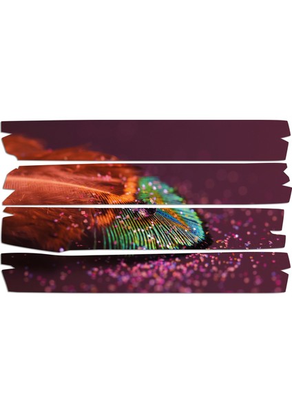 Renkler Tüy Su Damlası Mdf Tablo 2988 (Model E)