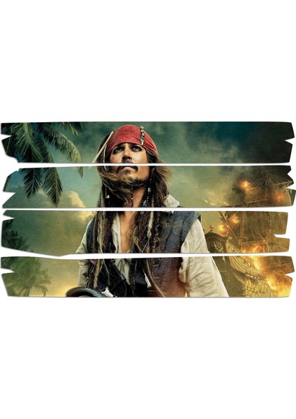 Jack Sparrow Karayip Korsanlarımdf Tablo 3425 (Model E)