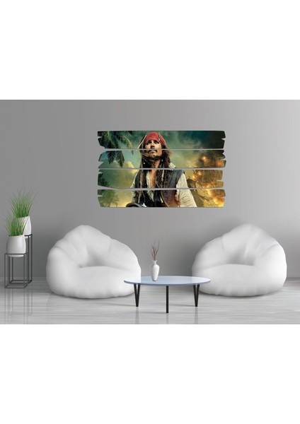 Jack Sparrow Karayip Korsanlarımdf Tablo 3425 (Model E)