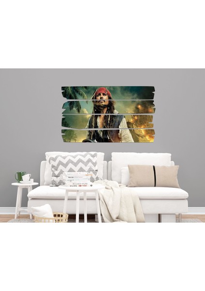 Jack Sparrow Karayip Korsanlarımdf Tablo 3425 (Model E)
