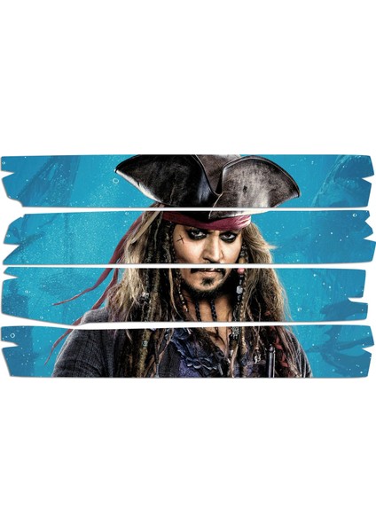 Karayip Korsanları Jack Sparrow Mdf Tablo 3420 (Model E)