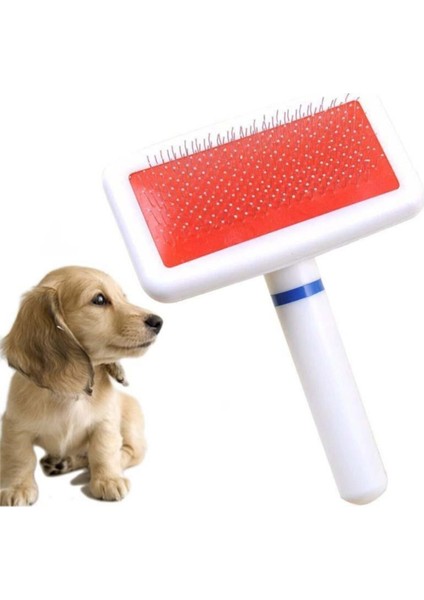 Evcil Hayvan Kedi Köpek Tarama Fırçası Telli Tarak (Beyaz) modelleri