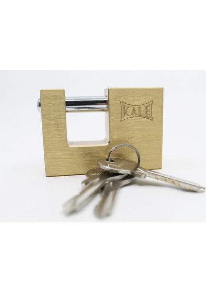 KD001/50-280 Yatay Çelik Sürgülü Prinç Asma Kilit / Kepenk Kilidi fiyatları