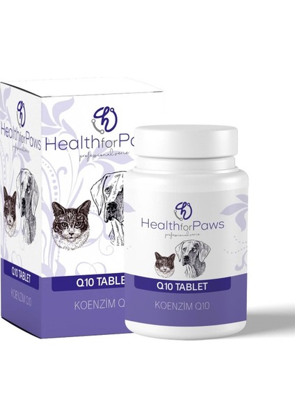 Kedi ve Köpek Koenzim Q10 Tablet 25 Tablet