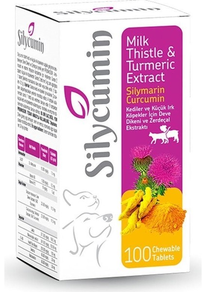 PetActive Köpek Gelişimine Destek Silycumin 100 tb.
