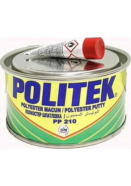 Polyester Çelik Macun 1000 Gr. Sarı Renkli