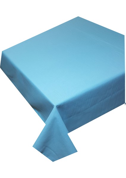 Turkuaz Dertsiz Leke Tutmaz Duck Kumaş Mutfak Masa Örtüsü